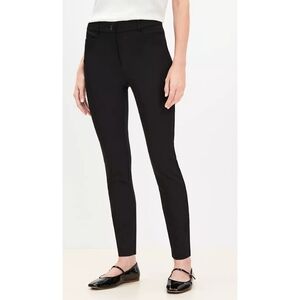 Loft Women's Black Slim Fit Pants Marissa Skinny Pants Size 2p